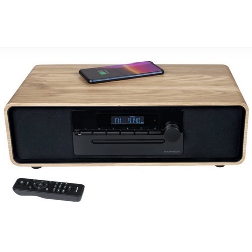 EQUIPO THOMSON MIC300IBT MADERA 60W